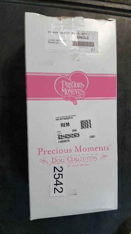 lot 2542 image: Personalized Precious Moments First Communion Doll - Blonde OLIVIA