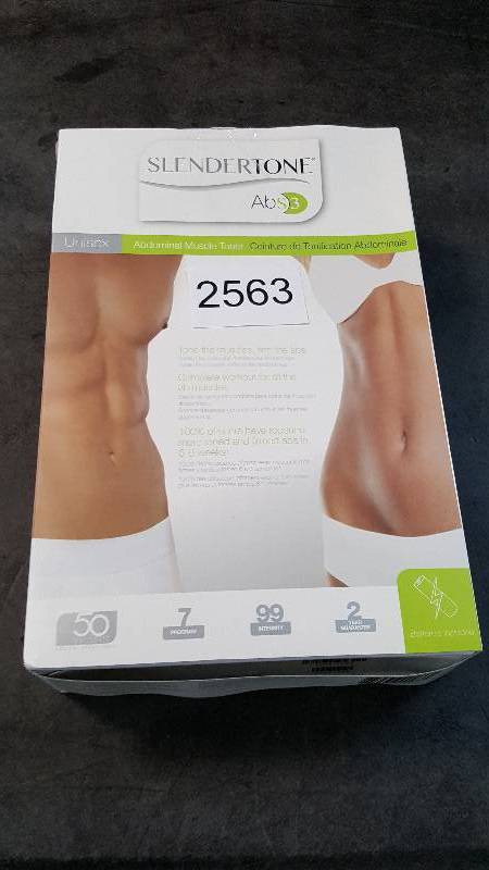 lot 2563 image: Slendertone Abs3 Abdominal Muscle Toner