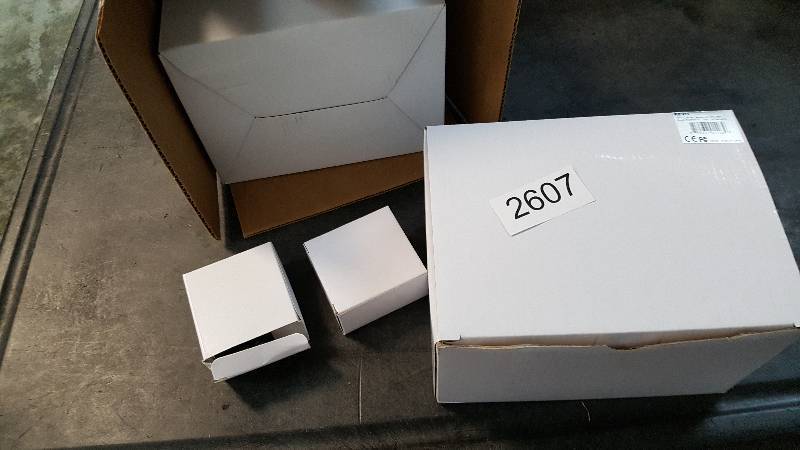 lot 2607 image: Revo 700 TVL IndoorOutdoor Bullet Camera - 2pk.