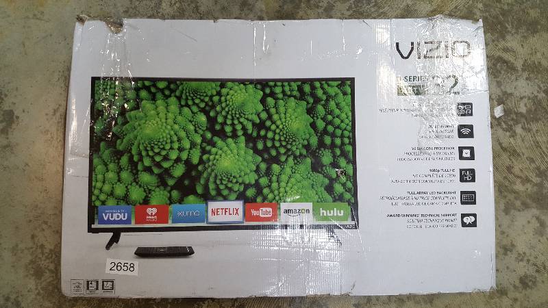 lot 2658 image: VIZIO D-Series 32 1080p Full-Array LED Smart TV - D32f-E1
