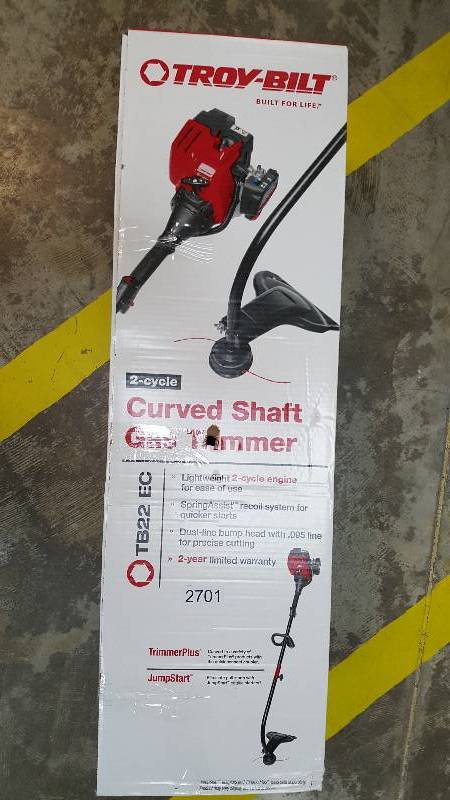 lot 2701 image: Troy-Bilt 17 Gas Grass Trimmer