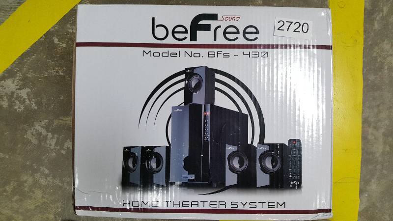 lot 2720 image: beFree Sound 125-Watt 5.1 Channel Surround Sound Bluetooth Speaker System