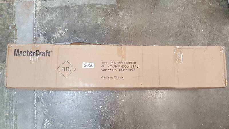 lot 2350 image: Master Craft Corded Electric 4-in-1 Convertible PoleHedge Chainsaw