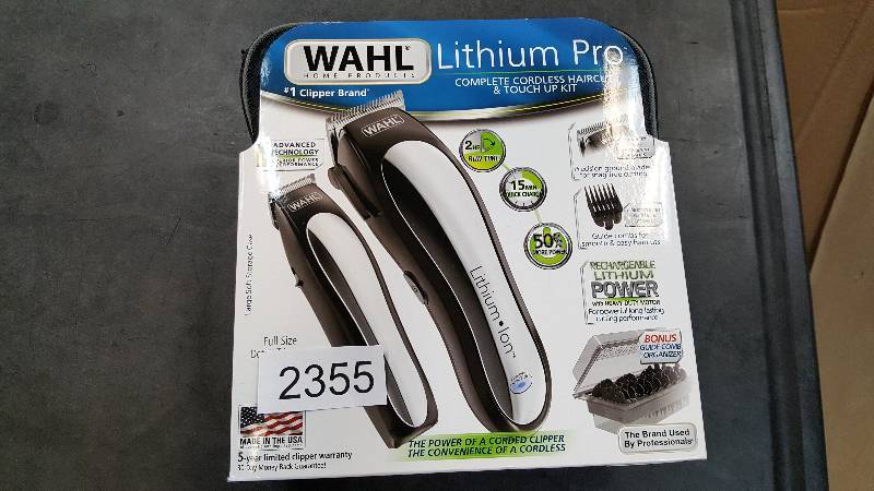 Wahl Lithium-Ion Rechargeable Hair Clipper Kit