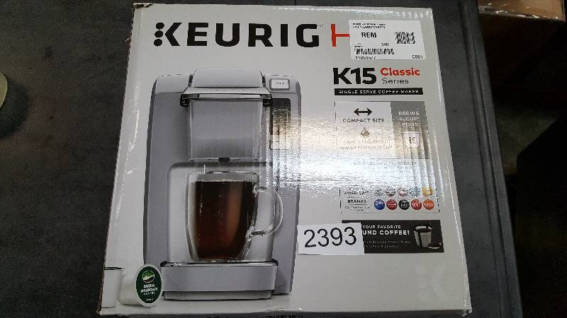 Keurig Classic Series K15 Brewing System - Platinum
