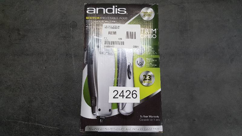 Andis 23-Pc. Hair Trim Set w Clipper