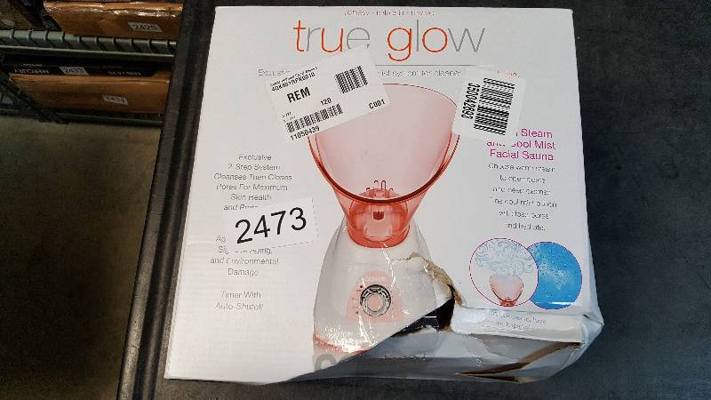 Conair True Glow HotCold Facial Sauna Pink