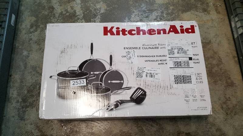 KitchenAid Aluminum 10-Pc. Cookware Set