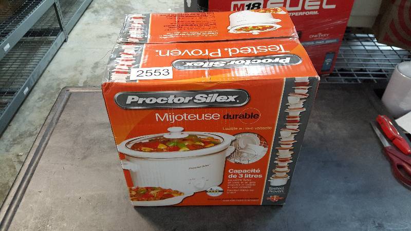 Proctor Silex 3-Qt. Oval Slow Cooker