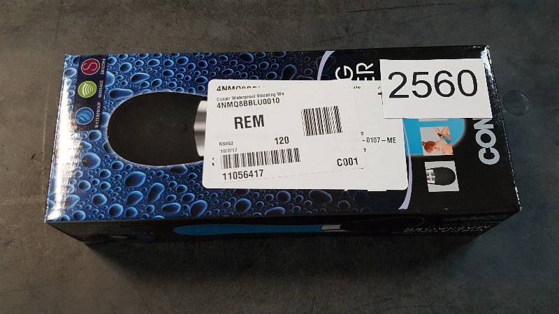 Conair Waterproof Vibrating Wand Personal Massager - Blue