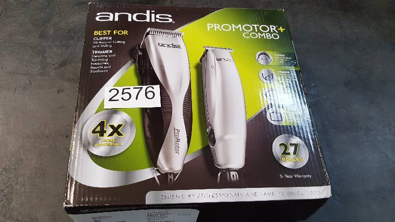 Andis Pro Motor 27pc Hair ClipperTrimmer Combo
