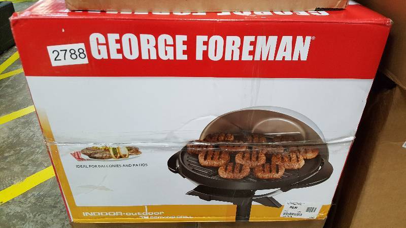 George Foreman Indoor  Outdoor Grill