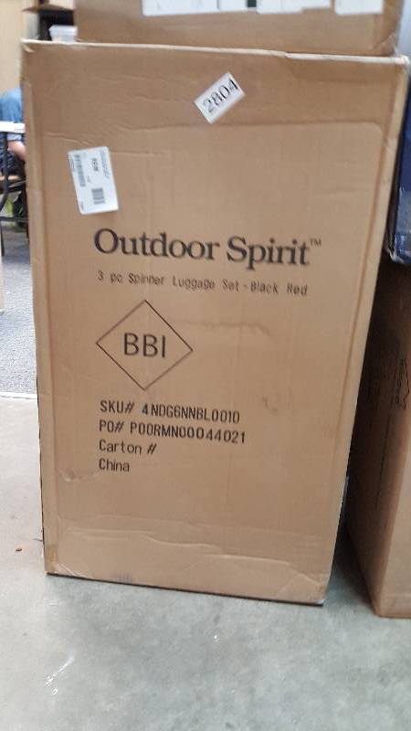 Outdoor Spirit 3-Pc. Softside Spinner Luggage Set