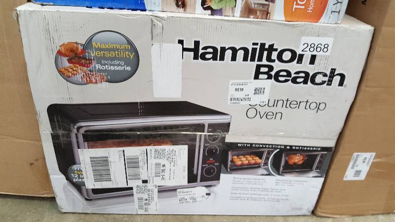 Hamilton Beach Convection Oven w Rotisserie