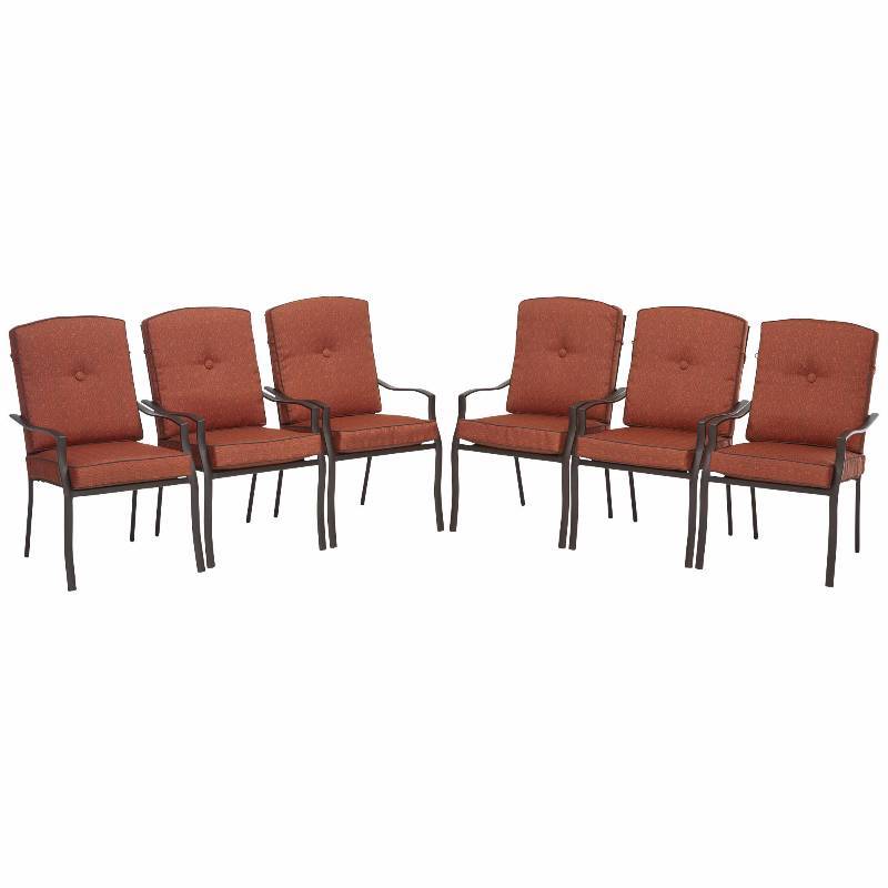 Alcove Sunningdale Patio Dining Chair Set Of 6 Couches Living Room Patio Furniture Air Mattresses Vacuums Carpet Cleaners Household Decor Tables More In Crystal Mn K Bid