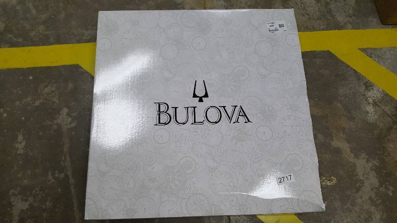 lot 2717 image: Bulova Hazelton Wall Clock