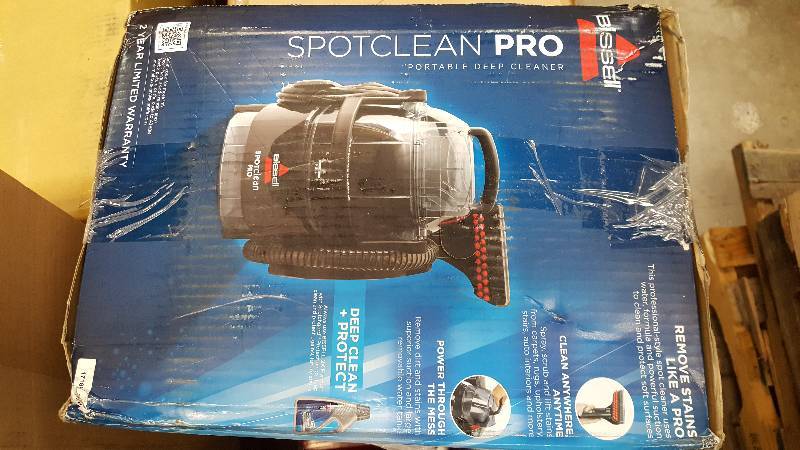 lot 2759 image: Bissell SpotClean Pro Portable Spot Cleaner