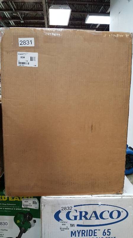 lot 2831 image: Nine Stars 21-Gallon Motion-Sensor Trash Can