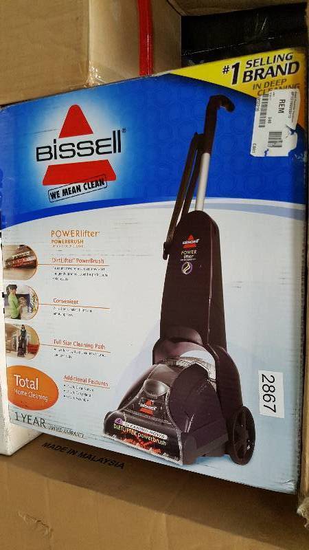 lot 2867 image: Bissell PowerLifter PowerBrush 6.25-Amp Upright Deep Cleaner