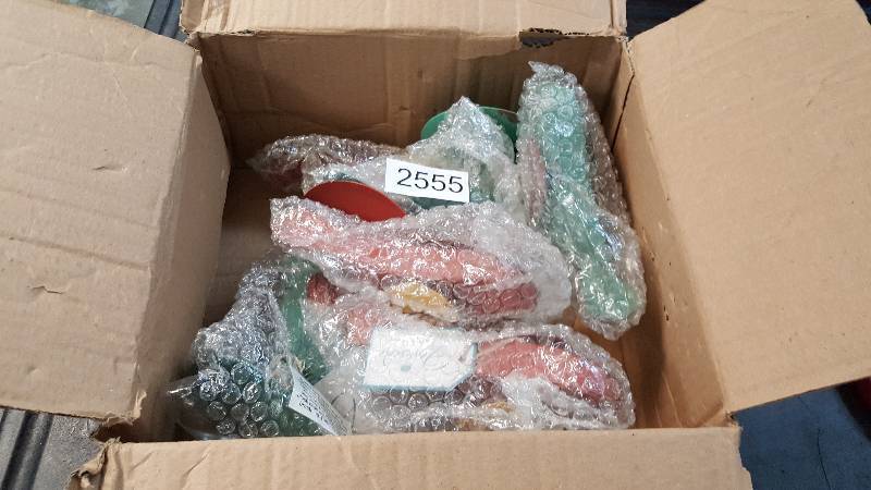 lot 2555 image: C & F Enterprises Set of 6 Metal Sparrow Figures