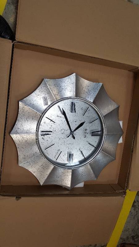 lot 2678 image: Bulova Nouveau Wall Clock