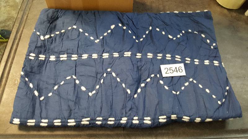 lot 2546 image: Rizzy Home Sawyer Standard Sham