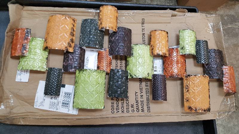lot 2916 image: Patchwork Wall Art-Earth 
