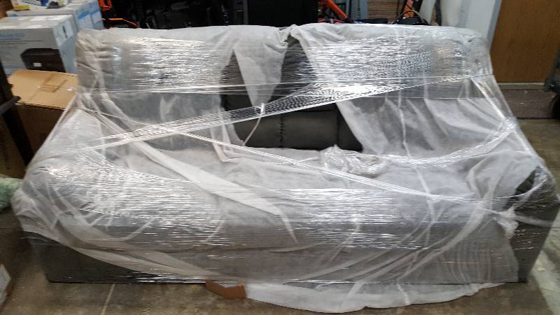 lot 2919 image: Alcove Harper Sofa Couch Granite