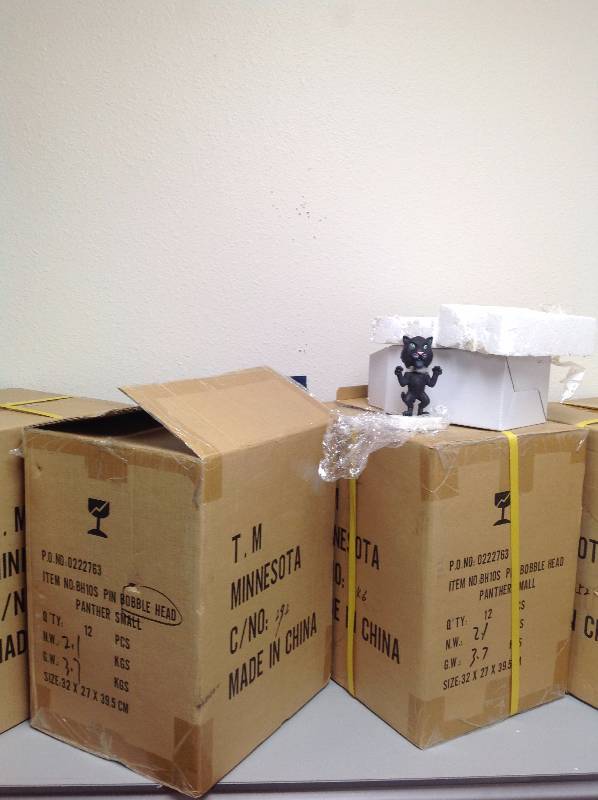 New In Box -48- Black Panther Bobble Head