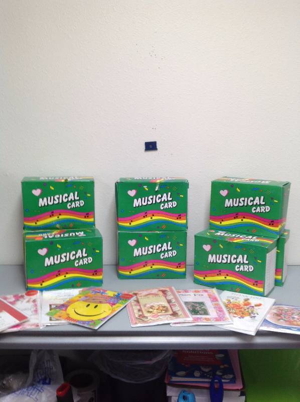 NEW- Musical Greeting Cards, Birthday, and Thank you
