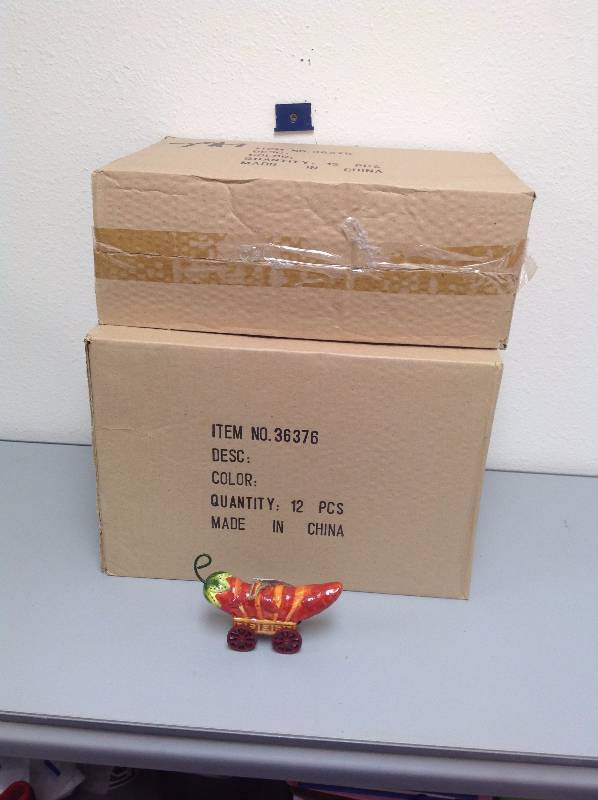 New, 284 -Hot Chili Pepper Ornament