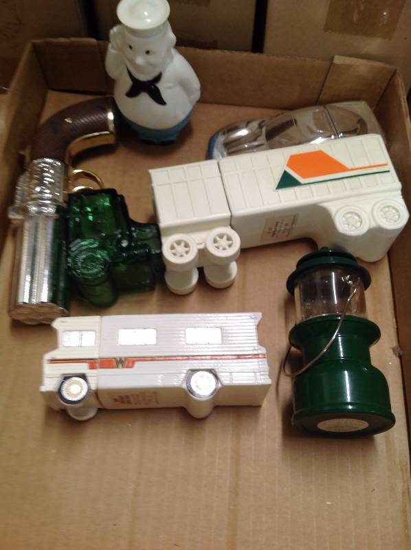 5 Toys that hold Perfume, and a small lantern toy