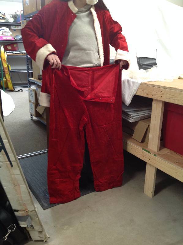 lot 18 image: Vintage Santa Suit
