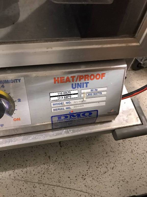 Heat Proof Tall Cabinet 60hz 1500 watts