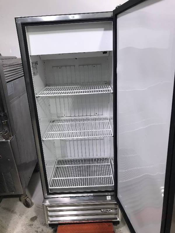 True 1 Door Freezer, Model T-12F, 115V, RunsFreezes