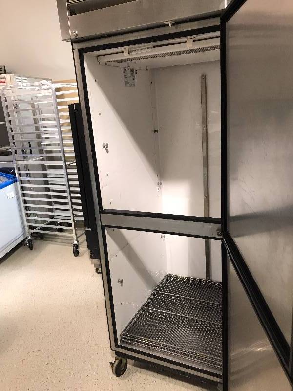True 1 Door Refrigerator on Wheels, Model T-23, 115V.