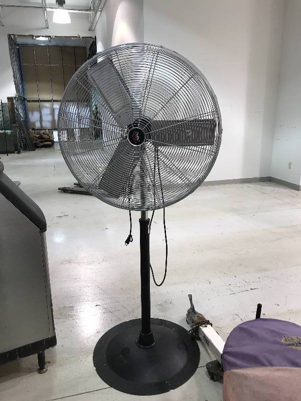 Orient Industries Inc., Mod HVP30, 30" industrial fan, adjustable