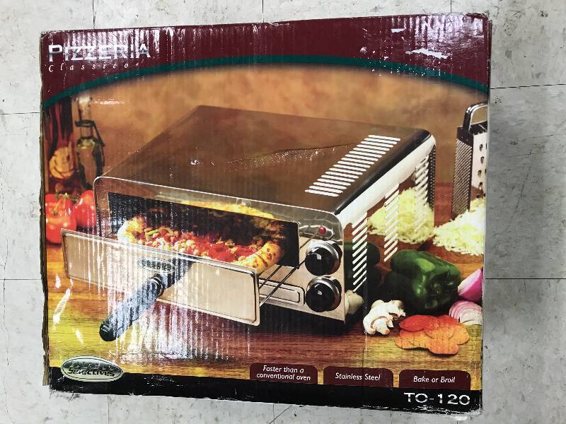 Pizzeria Classico Pizza Maker - Stainless Steel Housing