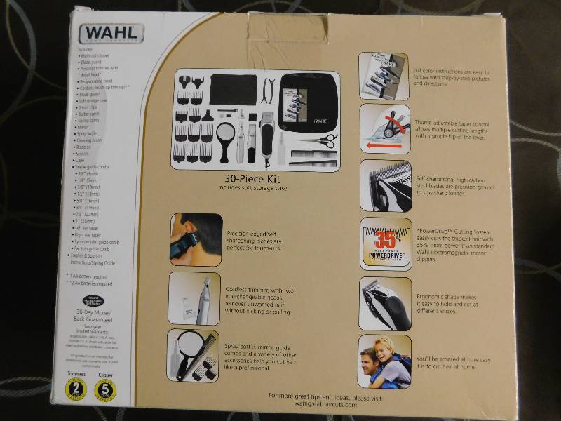 Wahl 30pc Home Barber Kit, MSRP $54.99