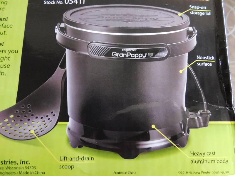 GranPappy Deep Fryer, MSRP $47.99