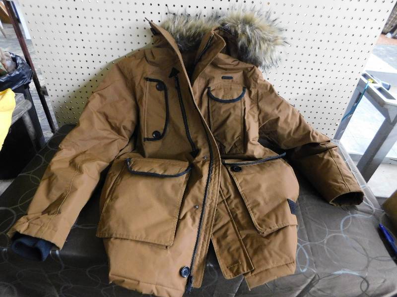 ROCAWEAR CLASSIC, MENS HOODED PARKA WITH FUR, SIZE XL