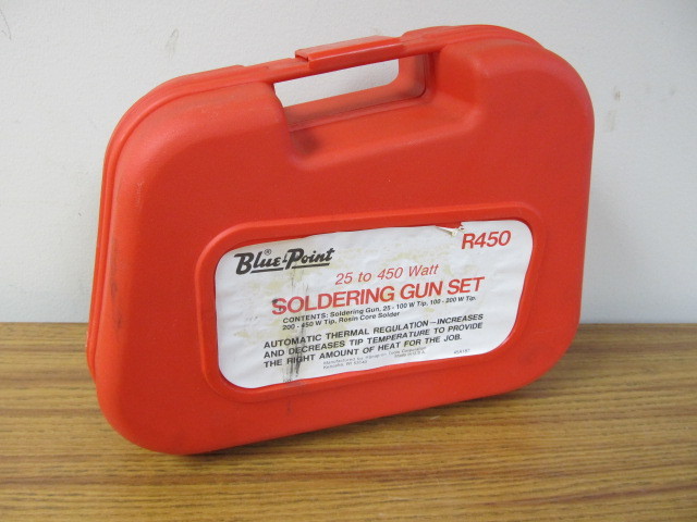lot 23 image: SNAP-ON Blue Point Soldering Gun Set
