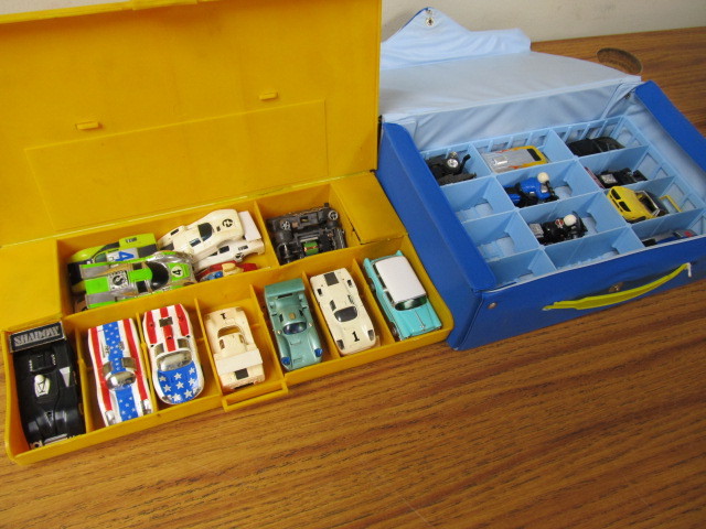 lot 105 image: 2 Cases of Vintage etc Slot Cars 