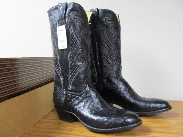 lot 124 image: BRAND NEW High End OLSEN STELZER Mens Western Cowboy Boots - Size 11D