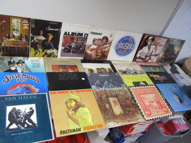 lot 149 image: Vintage Vinyl Records - Mostly Rock & Roll