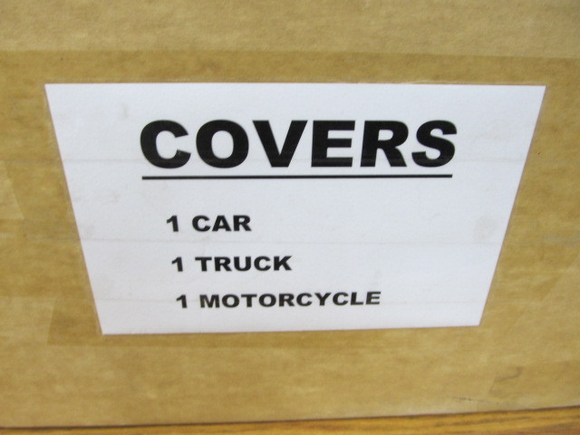 lot 65 image: Group of 3 Vehicle Covers