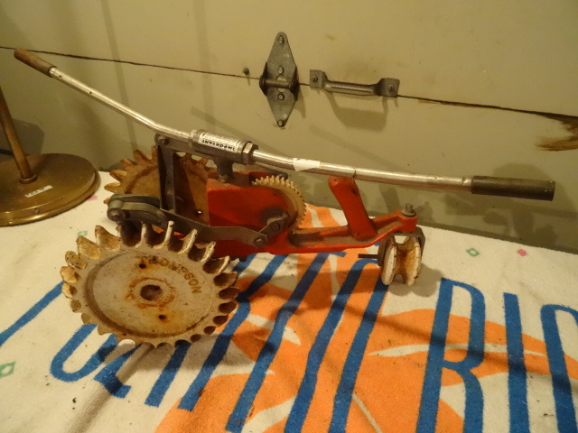 Thompson vintage tractor sprinkler...