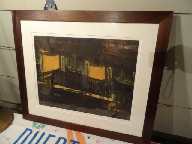 34 x 29 framed print. Late afternoo...