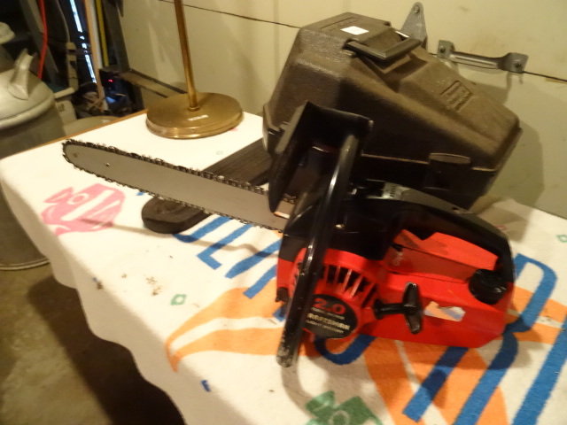 Craftsman 2.0 cubic inch chainsaw. ...