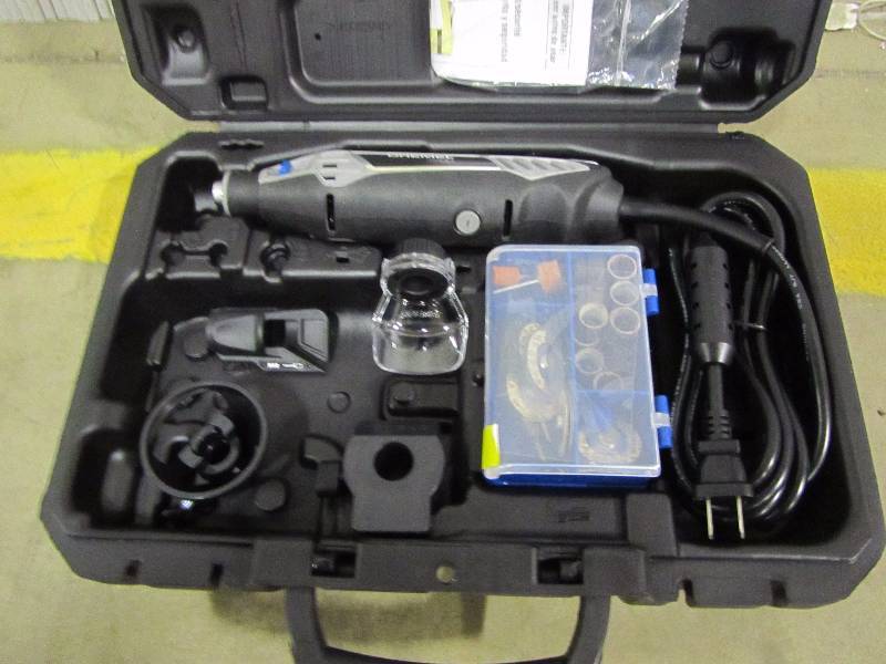 lot 20 image: Dremel 4200 Series 1.6 Amps Corded Variable Speed Rotary Tool Kit